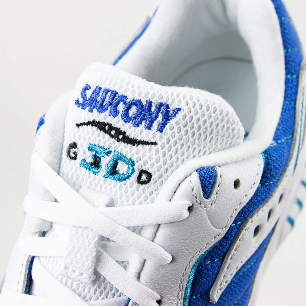 3D Grid Hurricane (White/Royal)