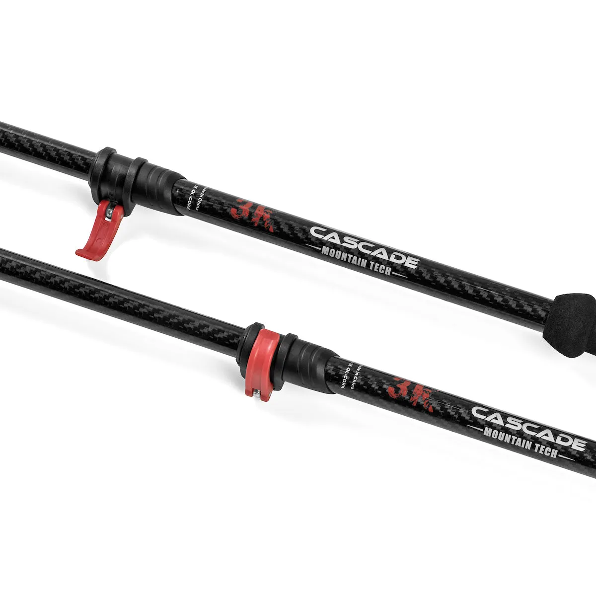3K Carbon Fiber Quick Lock Trekking Poles