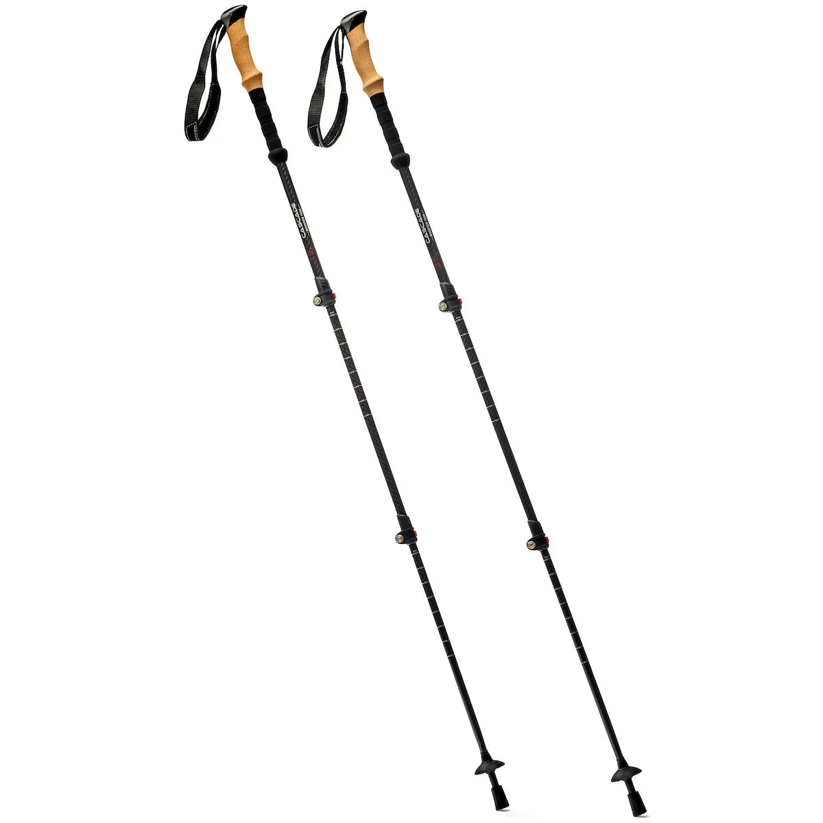 3K Carbon Fiber Quick Lock Trekking Poles