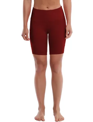 8" Side Pockets Jogging Shorts cherryred_Jogging