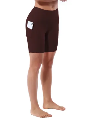 8" Side Pockets Jogging Shorts mahoganymaroon_Jogging