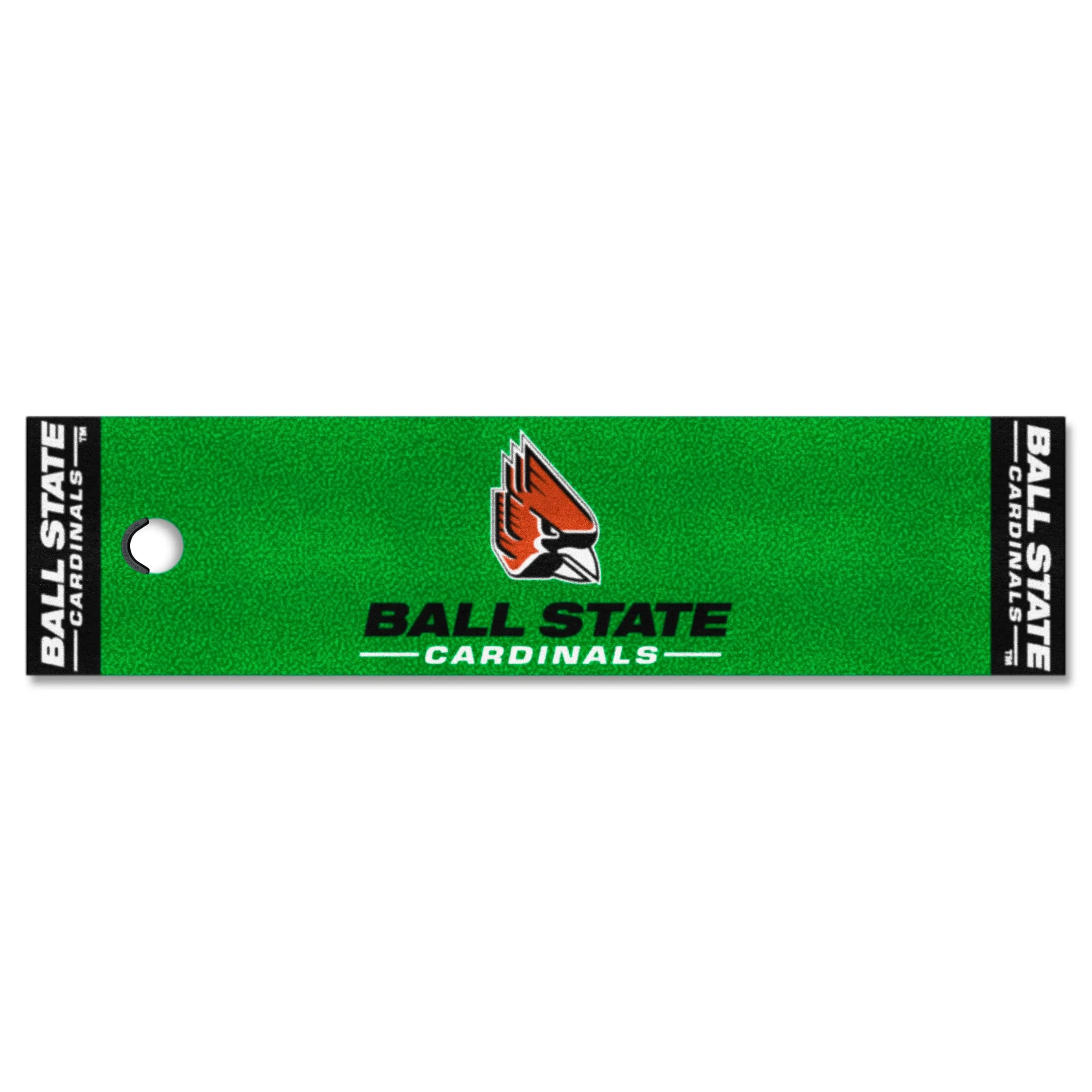 Ball State Cardinals Putting Green Mat - 1.5ft. x 6ft.