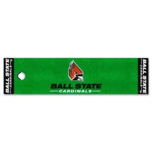 Ball State Cardinals Putting Green Mat - 1.5ft. x 6ft.