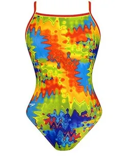 GENERIC SPEEDO Endurance Watercolor Flyback w/ Piping
