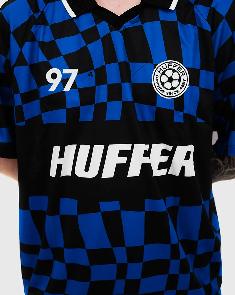 Huffer Lurkin Football Jersey - Navy