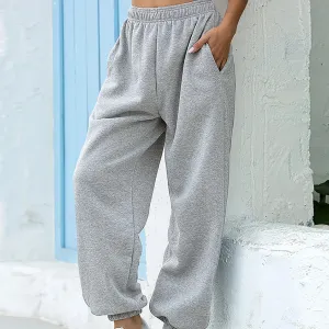 Jogging gris femme