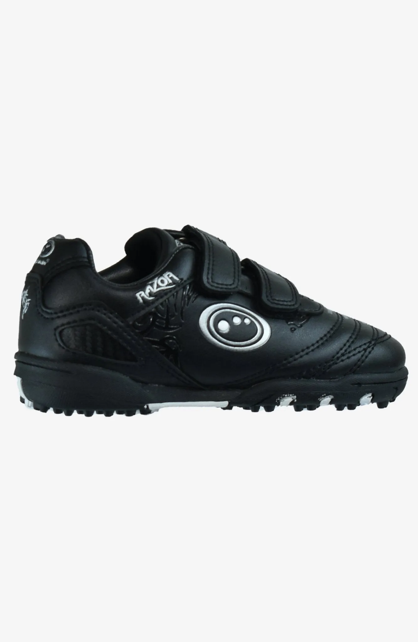 Razor Junior Astro Trainer Black / Silver Football Boots