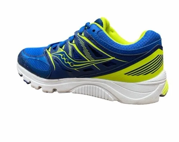Saucony scarpa da corsa da ragazzo Zealot Blue/Citron SY54395