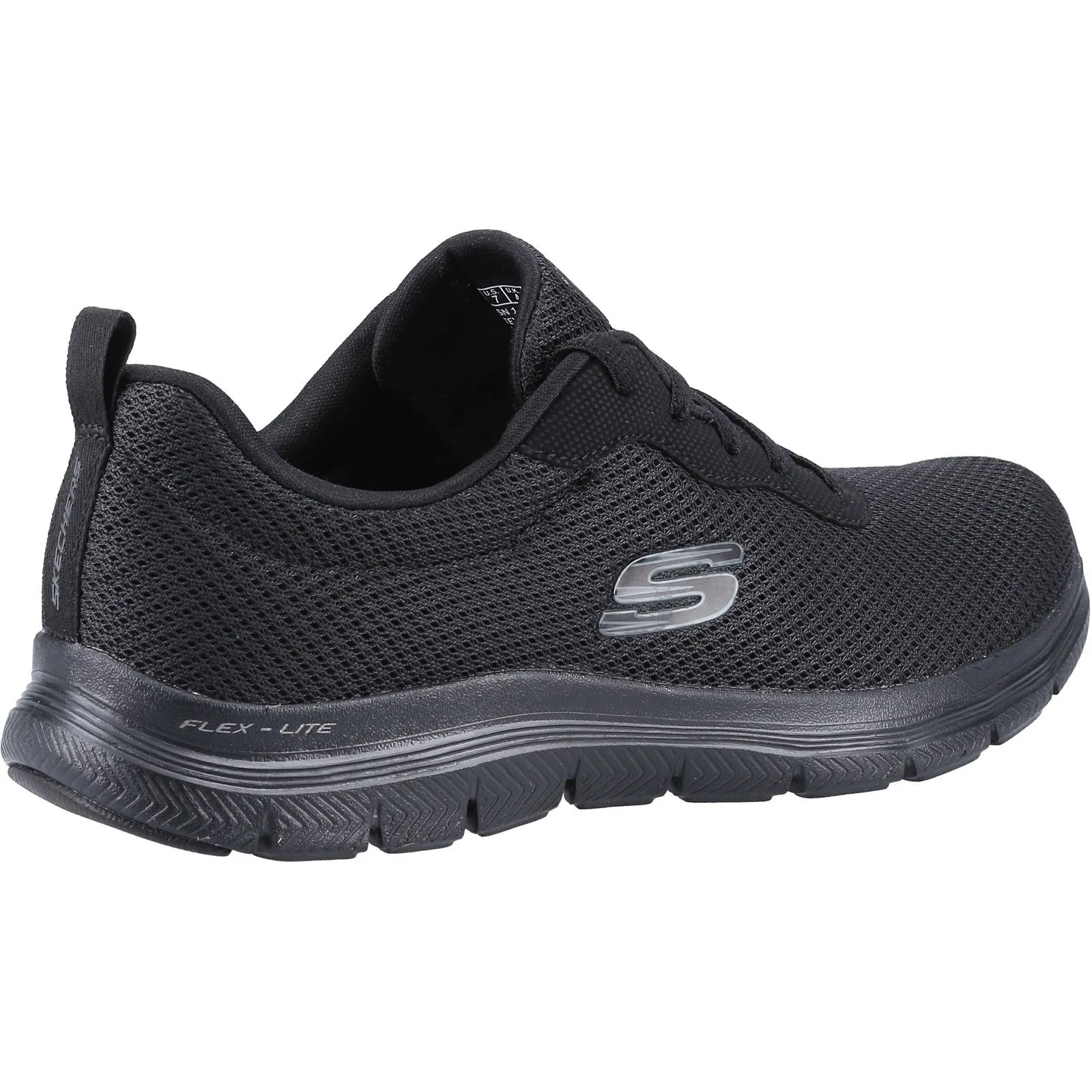 Skechers Womens Flex Appeal 4.0 Brilliant View Trainers - Black