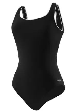 SPEEDO Women's Solid Contourback - Speedo Endurance Lite